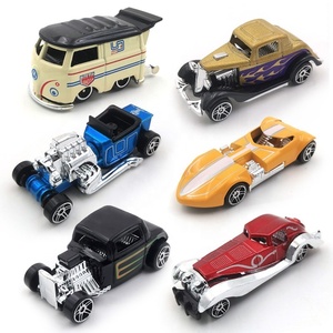 سيارة لعبة معدنية كلاسيكية ذات ارتداد، نموذج سيارة معدنية مصبوبة بالضغط تسحب للخلف ومحاكاة للأطفال - Product Image 5