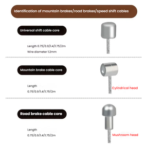 Kit <span class=keywords><strong>de</strong></span> câbles <span class=keywords><strong>de</strong></span> frein 2M pour VTT et <span class=keywords><strong>vélo</strong></span> <span class=keywords><strong>de</strong></span> route, avec câble interne pour levier <span class=keywords><strong>de</strong></span> vitesses et ligne <span class=keywords><strong>de</strong></span> <span class=keywords><strong>vitesse</strong></span> pour le cyclisme - Product Image 4