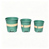 Pot de pépinière durable de type gallon, pots de fleurs de jardin, kit de conteneurs pour plantes de pépinière