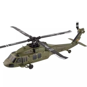 Helicóptero RC Wltoys K170 UH-60L 2.4G 4CH con Giroscopio de 6 Ejes, Motor sin Escobillas, Verde Militar, Aeronave RC - Product Image 3