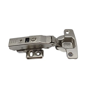Charnières hydrauliques pour armoires et placards, fermeture silencieuse et douce, réglables en trois dimensions, charnière de meuble à montage en surface complète - Product Image 5