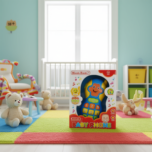 Mondo Bimbi Baby Phone 18 cm, jouet éducatif avec sons et lumières pour les tout-petits de plus de 18 mois - Product Image 3