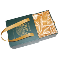 Boîte cadeau classique en papier couché avec gaufrage et fermeture magnétique, taille personnalisable, design recyclable pour l'emballage de bougies artisanales