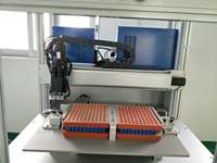 Nouvelle machine de soudage par points automatique pour batteries 18650, 1000W 1KVA 220V, pour les broches de résistances et les broches de condensateurs