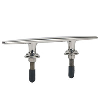 Boulon de Marine en acier inoxydable 316, socle de bateau poli, 3 pièces, 6