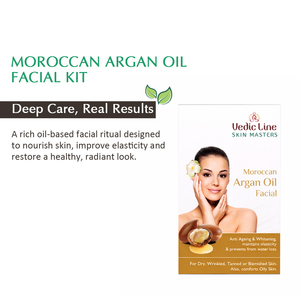 Kit Facial de Aceite de Argán Marroquí Vedic Line 52ml, Set de Cuidado Facial Nutritivo e Hidratante para una Rutina Facial de Spa en Casa al Mejor Precio - Product Image 5