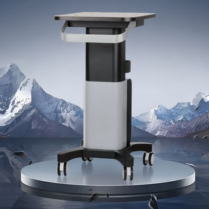 Chariot de Salon Moderne en ABS avec Châssis Métallique, Plateau de Travail, Machine Esthétique Slim, Durable, 4 Roues pour Appareil de Beauté - Product Image 1