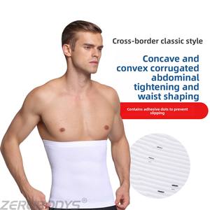 <span class=keywords><strong>Faja</strong></span> Elástica de Nylon <span class=keywords><strong>para</strong></span> <span class=keywords><strong>Hombre</strong></span>, Soporte Lumbar y Control Abdominal 046, Cinturón Deportivo <span class=keywords><strong>para</strong></span> Moldear la Cintura y el Cuerpo - Product Image 2