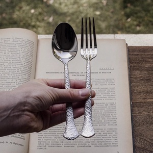 Classic Light Luxury Retro England Mirror Polished Metal Flatware <b>Set</b> Knife Fork Spoon Dessert Spoon Tea Spoon Western Tableware - Product Image 4