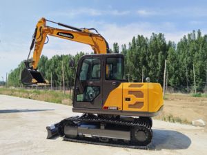 6ton 8ton thủy lực Crawler <span class=keywords><strong>Digger</strong></span> máy xúc với hợp kim xô kỹ thuật xe và Swing mang - Product Image 5