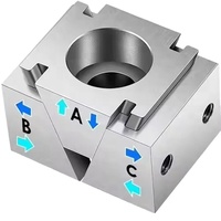 Éléments de serrage à coin de précision Smooth Jaws M6 M8 M10 M12 M14 M16 pour étau OK, mini étau OK, pinces à coin de précision modulaires individuelles