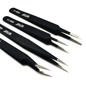 <span class=keywords><strong>แหนบ</strong></span>ถอนขนตาแบบแม่นยำป้องกันไฟฟ้าสถิตย์เครื่องถอนขนตาแบบแผ่นเวเฟอร์ - Product Image 4