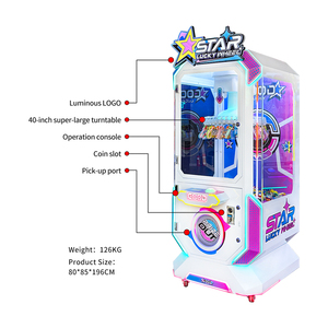 Machine de jeu d'arcade <span class=keywords><strong>Naughty</strong></span> <span class=keywords><strong>Dog</strong></span> Custom Doll pour centres de <span class=keywords><strong>jeux</strong></span>, fonctionne avec pièces et billets, construction métallique, garantie 1 an - Product Image 5