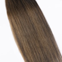 Lots de Cheveux Vierges Vietnamiens Brun Foncé en Gros, Tissage de Cheveux Brun Chocolat Foncé Lisse et Soyeux, Double Trame Faite à la Machine