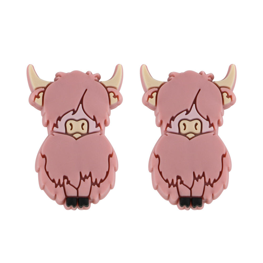 Yak Focal bead Blush SA161