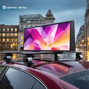 Écran LED publicitaire de haute qualité P2.5 pour toit de taxi, écran LED pour toit de voiture, signalisation numérique IP65, média publicitaire pour taxi - Product Image 1