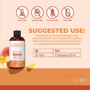 Vente en gros OEM Multivitamine liquide pour la croissance des cheveux Formule Premium Santé de la peau Complément alimentaire liquide pour la croissance des cheveux pour les femmes - Product Image 5