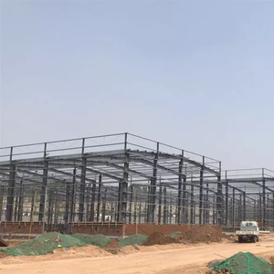 工业轻金属预制钢架结构中国工厂仓库建筑 - Product Image 5