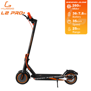 Trottinettes électriques pliables légères KUGOO L2 Pro+ 260W, 36V 7.8Ah, 35 km/h, trottinette électrique pour adultes, scooter électrique - Product Image 1