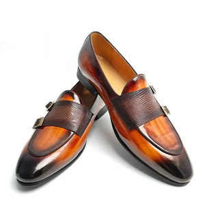 Zapatos de vestir Oxford elegantes de charol para hombre, hechos a mano, de diseñador, casuales, con cordones, para bodas, fiestas, verano y primavera, con punta. - Product Image 4
