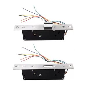 DC12V 24V Elektromotor schloss für Aufzugstür-Zugangs kontroll system Silent Electric Strike Lock mit mechanischem Schlüssel - Product Image 1