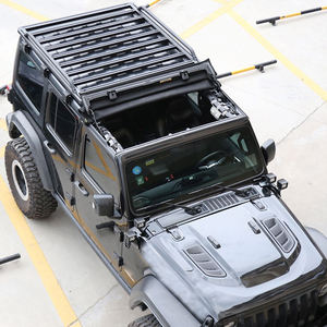 Aluminium Dakdrager Voor Jeep Wrangler Jl Accessoires Dakbagage Voor Jeep Wrangler <span class=keywords><strong>Cargo</strong></span> <span class=keywords><strong>Carrier</strong></span> - Product Image 2