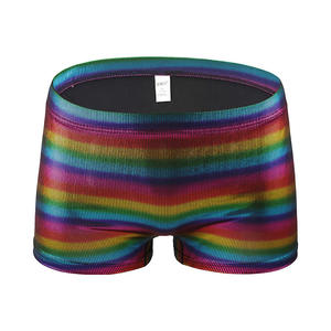 Lage sexy laser-glitter boxershorts voor heren, ademend en rekbaar ondergoed, maat <span class=keywords><strong>M</strong></span>-3XL - Product Image 6