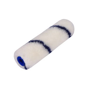 Rouleau de peinture miniature industriel DIY OEM en acrylique à rayures bleues de haute qualité de 4 pouces - Product Image 1
