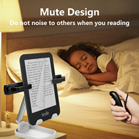 Remote Control Kindle Clicker Page Turner untuk Kindle Paperwhite Kobo E-reader dengan Fungsi Perekaman Video Kamera