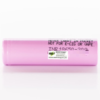 Baterai Li-ion Isi Ulang 30A Discharge 3.6V 3000mAh INR18650 30Q untuk Baterai Primer INR18650-30Q