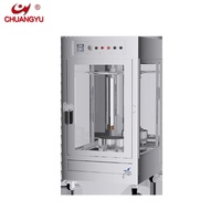 Four à charbon de bois rotatif industriel Chuangyu 220v 3.8kw pour poulet rôti et canard