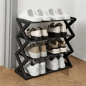 Zapatero Plegable con Estructura de Acero, con Capas de <span class=keywords><strong>Plástico</strong></span> PP y Tela - Product Image 4