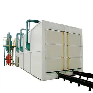 Máquina de rodillo de cuentas Chorro de arena y cabina de pintura warmtepomp geothermie