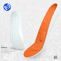 Semelles de sport en PU respirantes et douces, anti-odeur, légères, pour hommes et femmes, fournisseur chinois