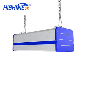 Industrial Linear High Bay LED Light 100W Smart Sensor Control Workshop High Bay Light Professional