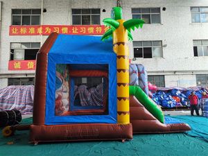 Công viên khủng long thương mại bơm hơi nhảy lâu đài bouncy trượt Combo trẻ em khủng long bơm hơi nhà cho thuê tiệc - Product Image 4