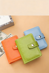 Offre Spéciale : Portefeuille-classeur 6 anneaux durable en cuir PU tendance – Idéal pour la planification quotidienne des professionnels et des étudiants - Product Image 4