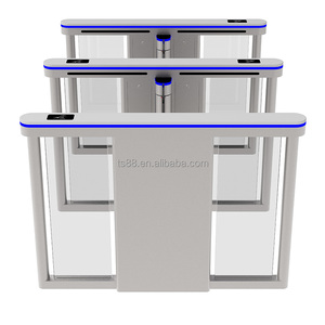 Ai-Phân Tích dòng chảy đám đông được hỗ trợ cổng xoay kiểm soát truy cập blockchain rào cản Swing touchless Palm Vein recognition Speed Gate - Product Image 4