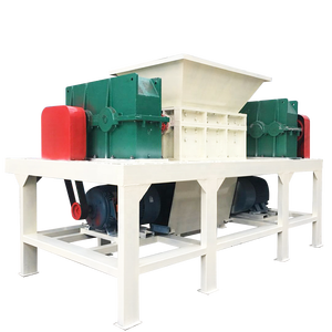 High Efficiency metal crusher machine single shaft iron scrap tyres mini plastic shredder