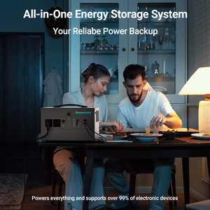 Système de stockage d'énergie tout-en-un intelligent Cosmoxstar 1000W 800W avec entrée PV LiFePO4 et WiFi pour la maison et la sauvegarde hors réseau - Product Image 5