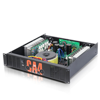 Amplificateur de puissance audio professionnel CA4, classe H, double canal, 400W, XLR, audio professionnel, 4 ohms, scène, métal, haute qualité, stéréo, 20Hz-20kHz