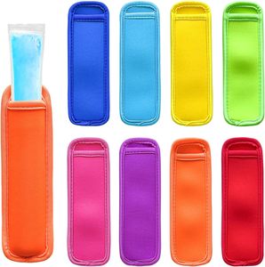 8 Fundas Aislantes de Neopreno para Helados, Bolsas para Helados, Fundas Reutilizables y Lavables para Helados para Niños - Product Image 1