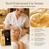 Sérum Réparateur Visage Or 24K Hydratant, Raffermissant et Éclaircissant en Gros – Personnalisation OEM/ODM et Marque Privée Usine