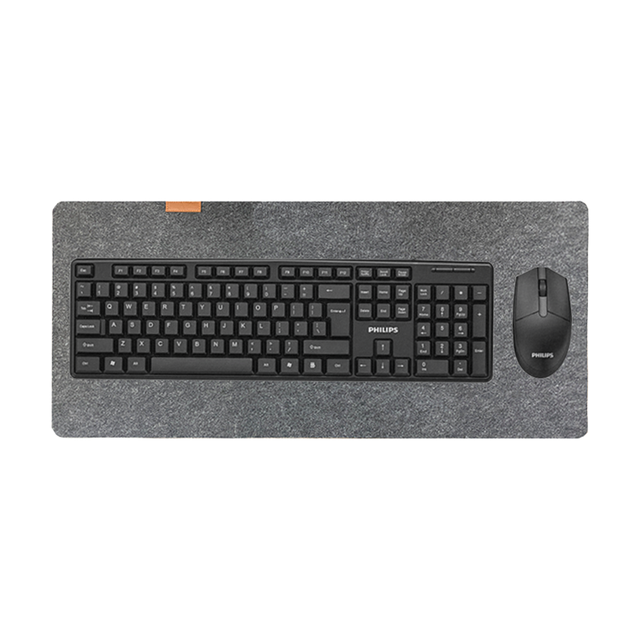 Soft Breathable Large Computer Desk Mat Comfortable Cold Weather Anti-Slip Gamer Mouse Pad Made of Durable Felt