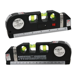 ब्लैक 8 फीट लेजर स्तर पैमाने लेजर रेंजफाइंडर क्षितिज ऊर्ध्वाधर उपाय बहुउद्देशीय माप स्तर लेजर मीटर - Product Image 2