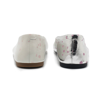 Chaussures plates Mary Jane rétro en cuir lavé pour femmes, chaussures décontractées à boucle
