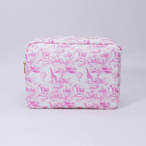 Bolsa de Cosméticos Personalizada con Estampado Animal, de Nailon, Grande, Portátil, Ecológica, Impermeable, con Cierre, para Viajes - Product Image 4