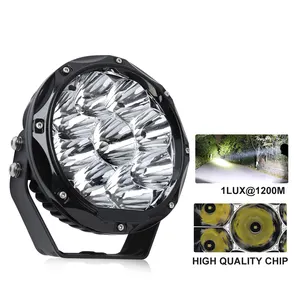 Nieuwe Ontwikkeld DC9-32V 13000Lumen 90 Watt 7 Inch Led Flood Beam 24V 12V Voor Auto truck