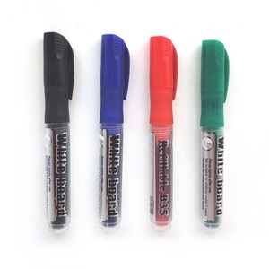 Marcadores de Pizarra Blanca Personalizados Multicolores de Gran Volumen, Tinta Borrable No Tóxica en Negro, Rojo, Azul, Verde y Blanco para Uso Escolar - Product Image 3