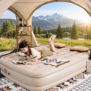 <span class=keywords><strong>Matelas</strong></span> <span class=keywords><strong>Gonflable</strong></span> en PVC Floqué Épais et Automatique pour Camping Extérieur, Certifié CE, Vente en Gros - Product Image 6